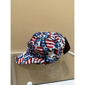 Vintage Kromer Patriotic USA Welding Hat Size 7 1/4 Cap Stars Stripes NWT!